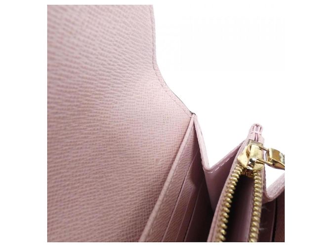 Portafoglio Sarah Monogram Louis Vuitton Marrone Rosa - vista 8