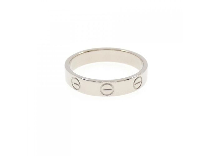 Cartier Mini Love Ring aus Weißgold Golden - Ansicht 2