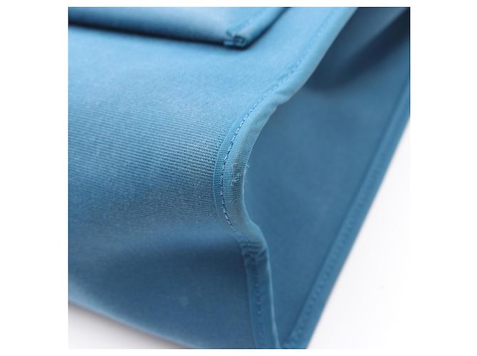 Borsa a mano Hermès Airbag Zip PM Nero Blu - vista 8