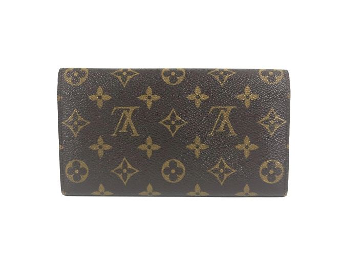 Louis Vuitton Monogramm Langbörse Braun - Ansicht 2