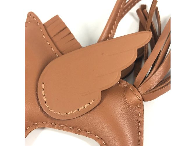 Hermès Charm per Borsa HERMES Rodeo Pegasus PM Marrone - vista 13