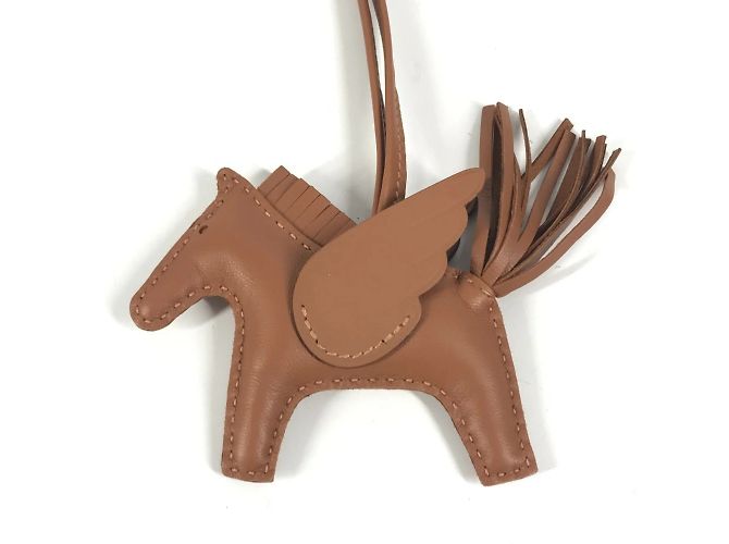 Hermès Charm per Borsa HERMES Rodeo Pegasus PM Marrone - vista 2