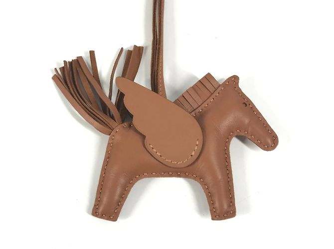 Hermès Charm per Borsa HERMES Rodeo Pegasus PM Marrone - vista 3