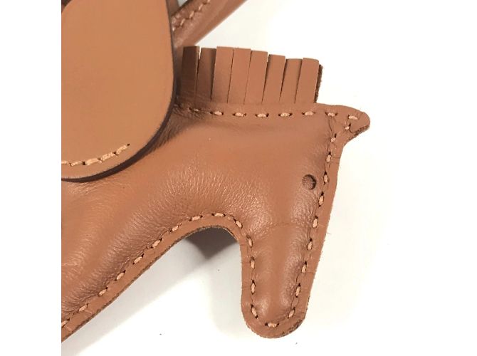 Hermès Charm per Borsa HERMES Rodeo Pegasus PM Marrone - vista 9
