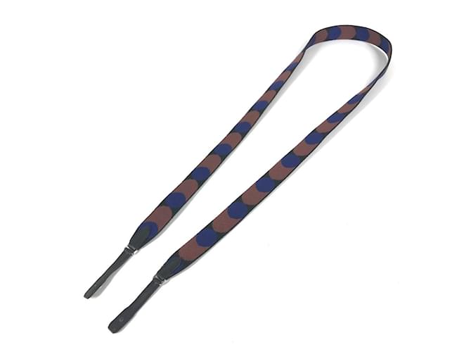 Accessorio per tracolla flipper Ball Hermès Marrone Blu - vista 2
