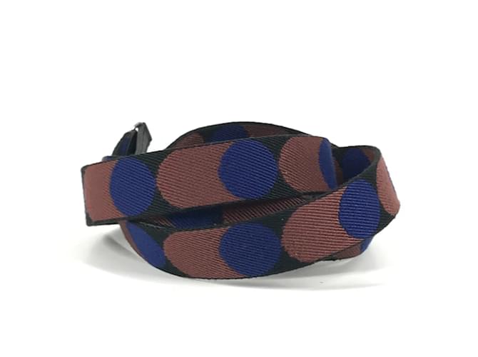 Accessorio per tracolla flipper Ball Hermès Marrone Blu - vista 4