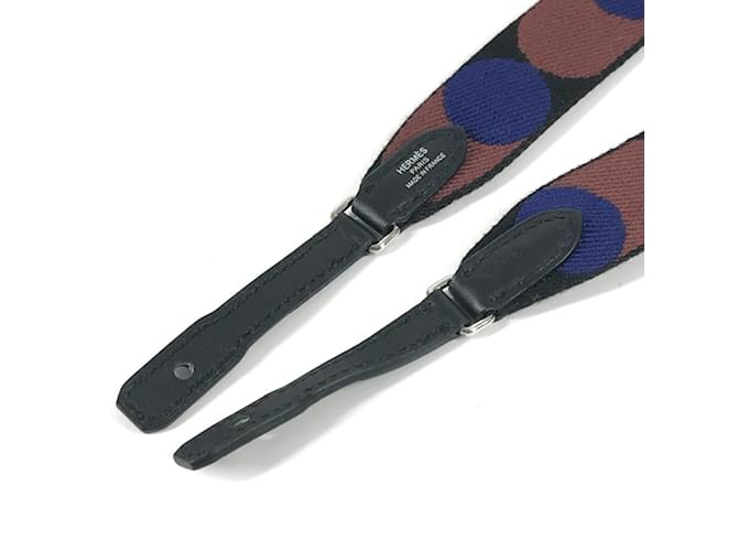 Accessorio per tracolla flipper Ball Hermès Marrone Blu - vista 7