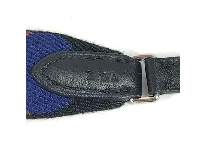 Accessorio per tracolla flipper Ball Hermès Marrone Blu - vista 9