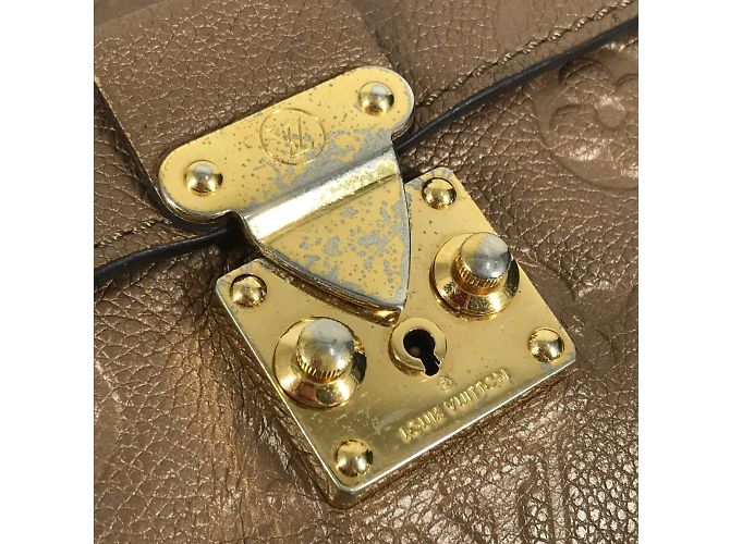 Borsa Fascinante Monogram Empreinte M40901 di Louis Vuitton Marrone - vista 11
