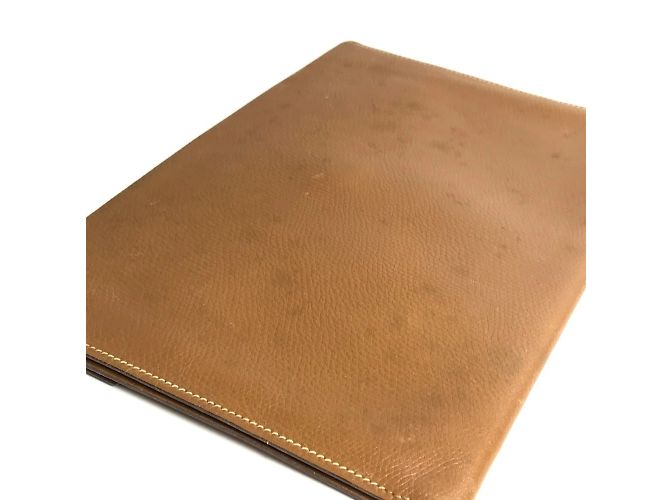 Pochette Rio Vintage Hermès Marron - vue 10