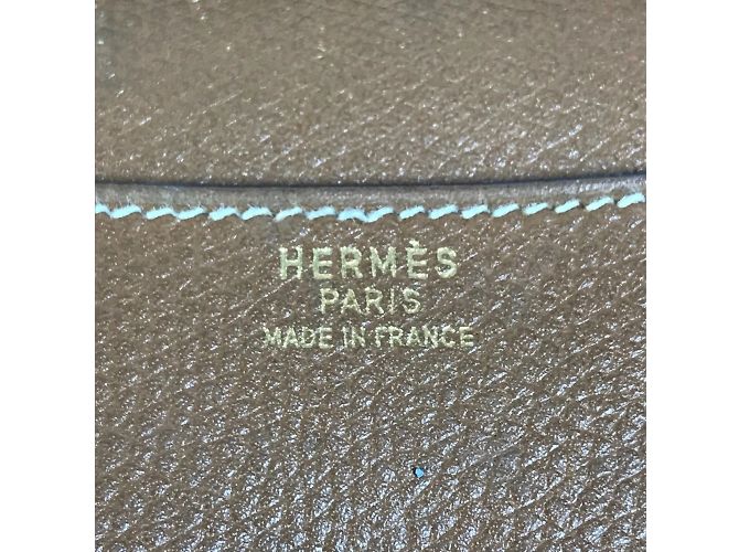 Pochette Rio Vintage Hermès Marron - vue 14