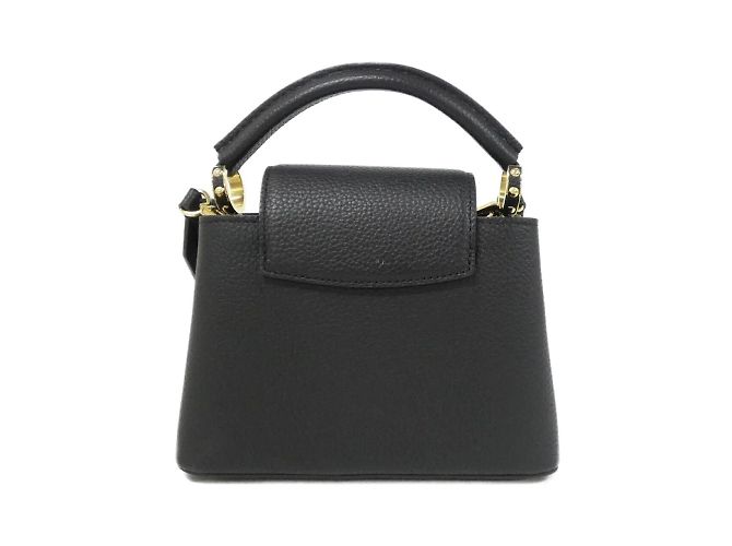 Borsa a mano Capucines Mini Louis Vuitton Nero - vista 2