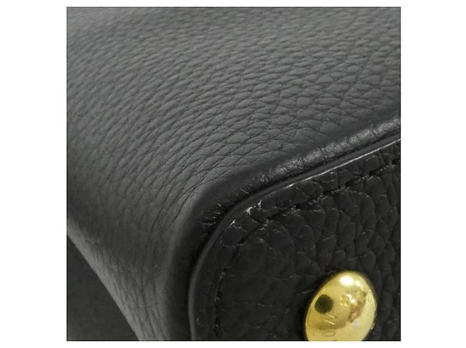 Borsa a mano Capucines Mini Louis Vuitton Nero - vista 3