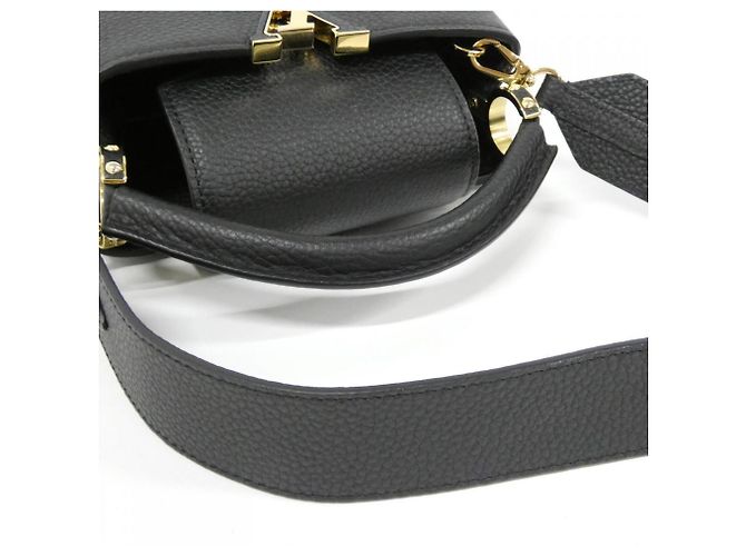 Borsa a mano Capucines Mini Louis Vuitton Nero - vista 9