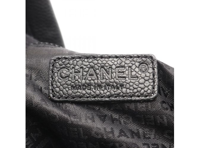 Bolso Chanel Chocobar en piel de ternera negra Negro - vista 4