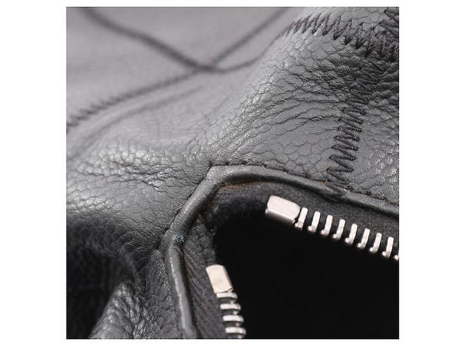 Bolso Chanel Chocobar en piel de ternera negra Negro - vista 9