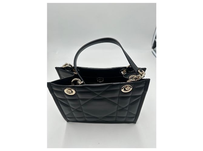 Christian Dior Essential Archicannage Quilt Calfskin Large Nero - vista 7