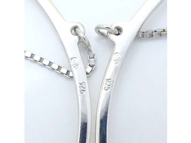Orecchini a perno in argento 925 Christian Dior - vista 7