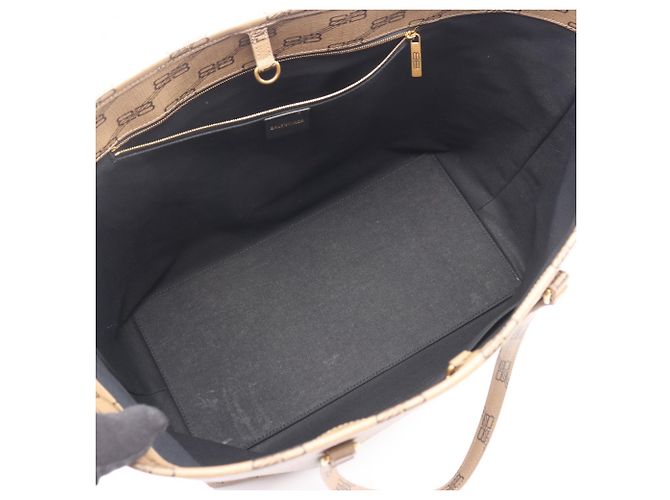 Balenciaga BB Monogram Tote Bag Braun - Ansicht 3