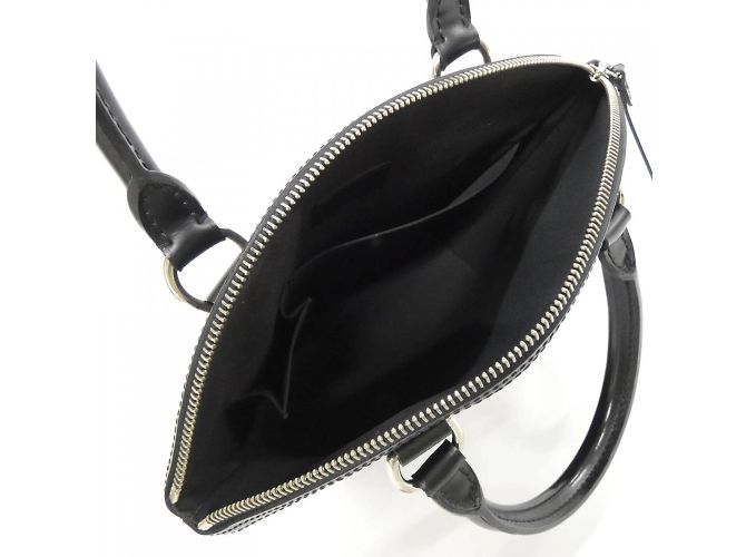 Louis Vuitton Epi Lockit M42292 Handtasche Schwarz - Ansicht 10