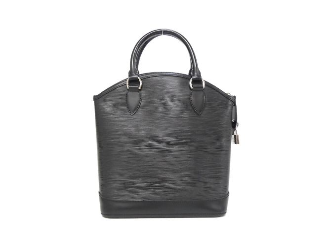 Louis Vuitton Epi Lockit M42292 Handtasche Schwarz - Ansicht 2