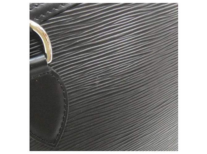 Louis Vuitton Epi Lockit M42292 Handtasche Schwarz - Ansicht 6