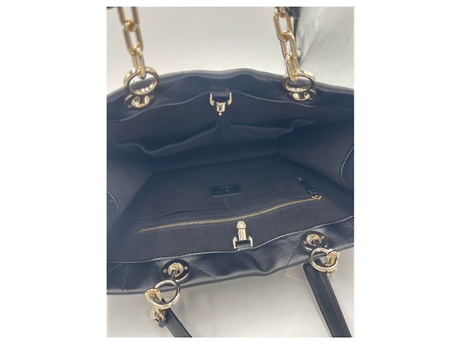 Christian Dior Essential Tote Archicannage aus Kalbsleder mittel Schwarz - Ansicht 5