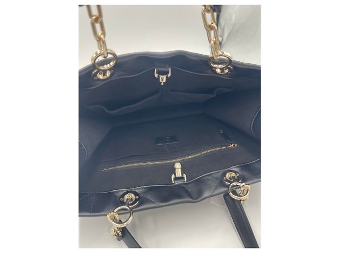 Christian Dior Essential Tote Archicannage aus Kalbsleder Medium Schwarz - Ansicht 4