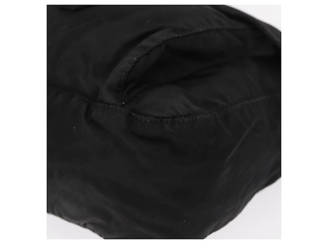 Borsa a Spalla PRADA Nylon Nero Argento Autentica 163806 - vista 11