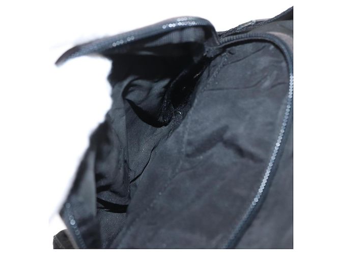 Borsa a Spalla PRADA Nylon Nero Argento Autentica 163806 - vista 24