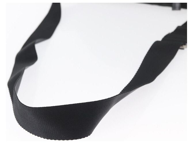 Borsa a Spalla PRADA Nylon Nero Argento Autentica 163806 - vista 7