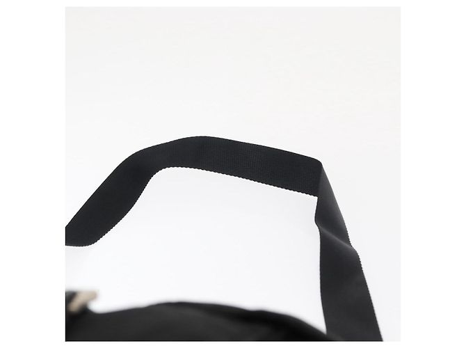 Borsa a Spalla PRADA Nylon Nero Argento Autentica 163806 - vista 8