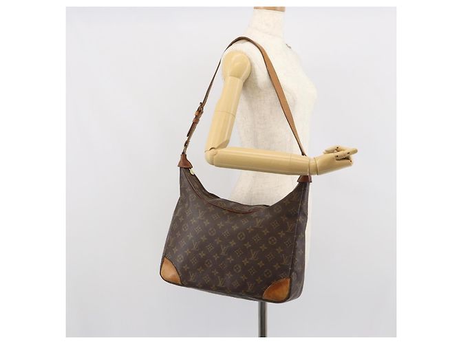 LOUIS VUITTON Borsa a Spalla Monogram Boulogne 35 M51260 LV Auth bs32234 Monogramma - vista 21