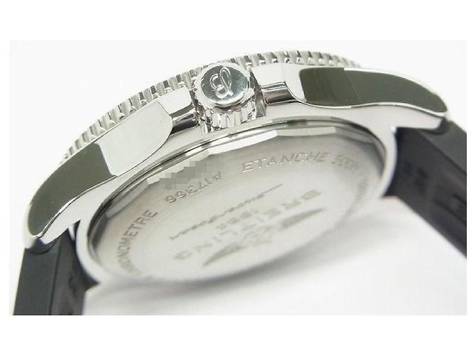 BREITLING Superocean Automatic 42 quadrante arancione per uomini Argento - vista 6