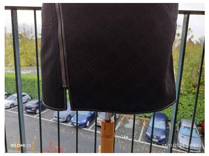 Falda acolchada negra 3.1 Phillip Lim Negro - vista 3