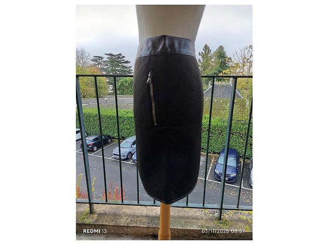 Falda acolchada negra 3.1 Phillip Lim Negro - vista 4