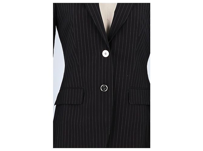 D&G Blazer in cotone marrone - vista 3