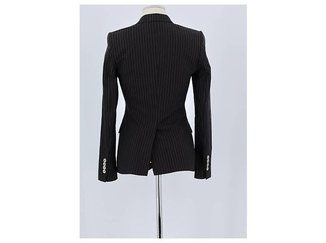 D&G Blazer in cotone marrone - vista 6