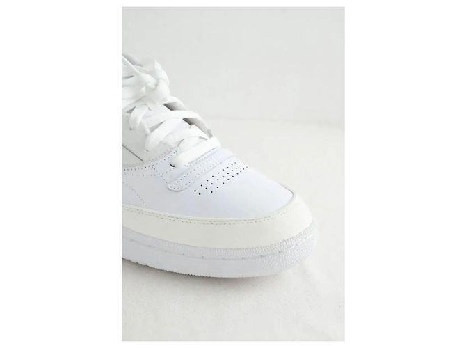 Maison Martin Margiela Weiße Leder-Sneaker - Ansicht 4
