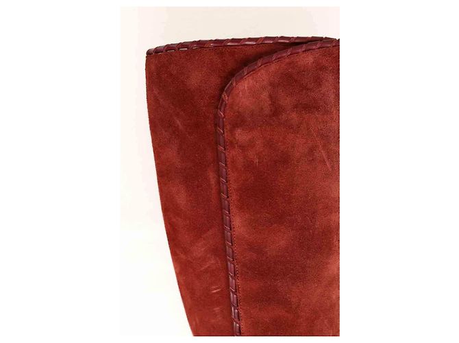 SéZane Botas de ante marrón Castaño - vista 5