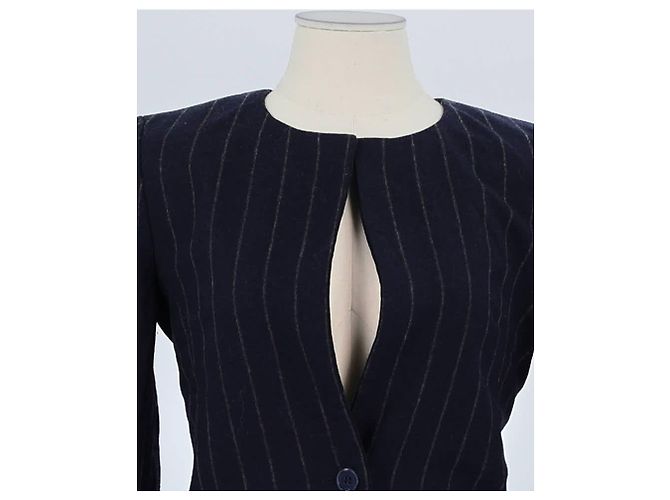 Isabel Marant Etoile Navy wool jacket Navy blue - view 2