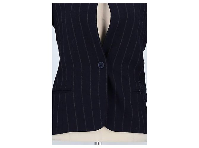 Isabel Marant Etoile Navy wool jacket Navy blue - view 3