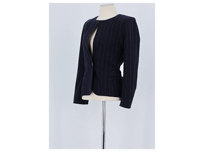 Isabel Marant Etoile Navy wool jacket Navy blue - view 4