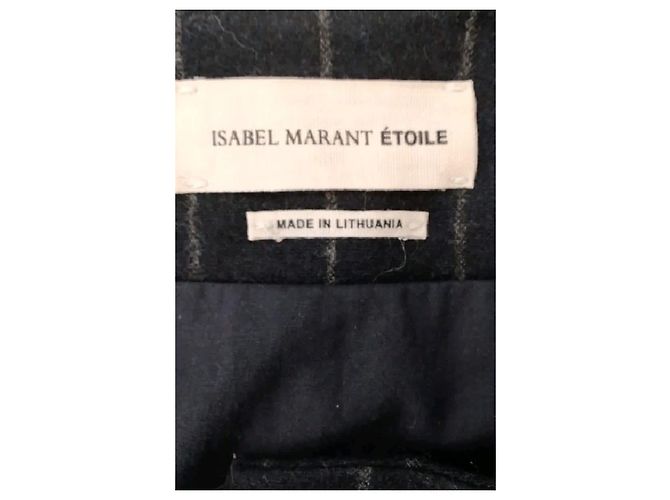 Isabel Marant Etoile Navy wool jacket Navy blue - view 7