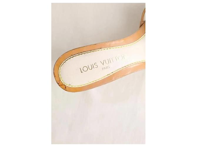 Louis Vuitton Mule in pelle bianche Bianco - vista 5