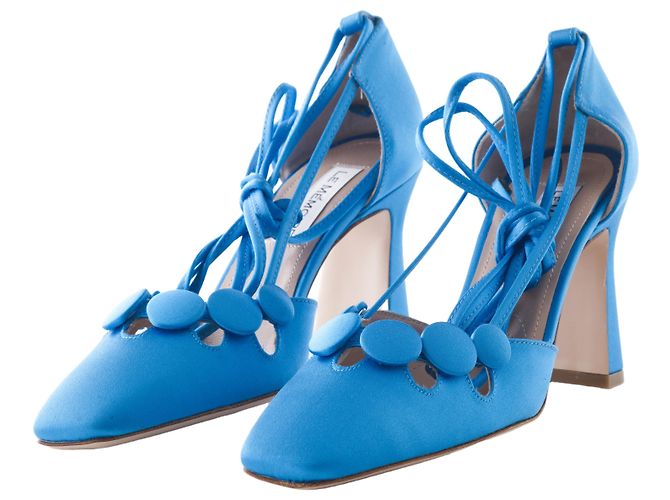 Autre Marque Der Satin Laced Up Pump Le Memoire - Ansicht 2