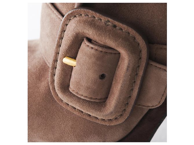 Miu Miu Pumps mit Keilabsatz Braun - Ansicht 6