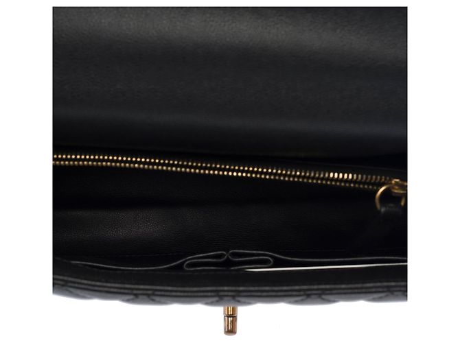 Borsa CHANEL Coco Handle in Pelle Nera - 103193 Nero - vista 9