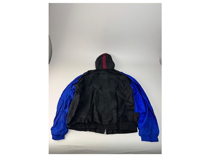 Giacca a vento vintage Givenchy L Blu Nero - vista 10