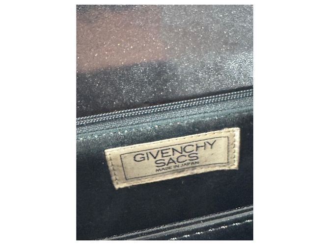 Vintage Givenchy Lederhandtasche Schwarz - Ansicht 12